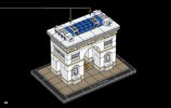 Notice / Instructions de Montage - LEGO - Architecture - 21036 - L'Arc de Triomphe: Page 66