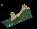 Notice / Instructions de Montage - LEGO - 21041 - Great Wall of China: Page 100