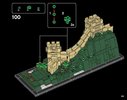 Notice / Instructions de Montage - LEGO - 21041 - Great Wall of China: Page 101