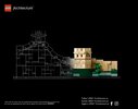 Notice / Instructions de Montage - LEGO - 21041 - Great Wall of China: Page 128