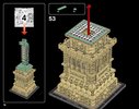 Notice / Instructions de Montage - LEGO - 21042 - Statue of Liberty: Page 78