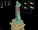 Notice / Instructions de Montage - LEGO - 21042 - Statue of Liberty: Page 116