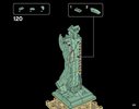 Notice / Instructions de Montage - LEGO - 21042 - Statue of Liberty: Page 143