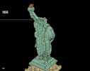 Notice / Instructions de Montage - LEGO - 21042 - Statue of Liberty: Page 168