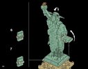 Notice / Instructions de Montage - LEGO - 21042 - Statue of Liberty: Page 172