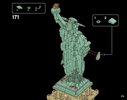 Notice / Instructions de Montage - LEGO - 21042 - Statue of Liberty: Page 173