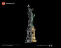 Notice / Instructions de Montage - LEGO - 21042 - Statue of Liberty: Page 184