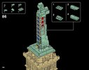 Notice / Instructions de Montage - LEGO - 21042 - Statue of Liberty: Page 136