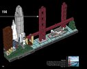 Notice / Instructions de Montage - LEGO - 21043 - San Francisco: Page 112