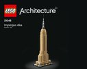 Notice / Instructions de Montage - LEGO - 21046 - Empire State Building: Page 1