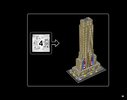 Notice / Instructions de Montage - LEGO - 21046 - Empire State Building: Page 99