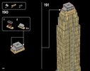 Notice / Instructions de Montage - LEGO - 21046 - Empire State Building: Page 124