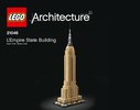 Notice / Instructions de Montage - LEGO - 21046 - Empire State Building: Page 1