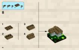 Notice / Instructions de Montage - LEGO - Minecraft - 21105 - Micro World – Le Village: Page 16