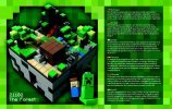 Notice / Instructions de Montage - LEGO - Minecraft - 21105 - Micro World – Le Village: Page 4