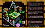 Notice / Instructions de Montage - LEGO - Minecraft - 21105 - Micro World – Le Village: Page 6