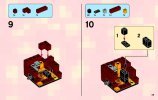 Notice / Instructions de Montage - LEGO - Minecraft - 21106 - Micro World – Le Nether: Page 17