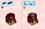 Notice / Instructions de Montage - LEGO - Minecraft - 21106 - Micro World – Le Nether: Page 10