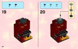 Notice / Instructions de Montage - LEGO - Minecraft - 21106 - Micro World – Le Nether: Page 30