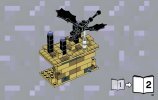 Notice / Instructions de Montage - LEGO - Minecraft - 21107 - Micro-monde – La fin: Page 31