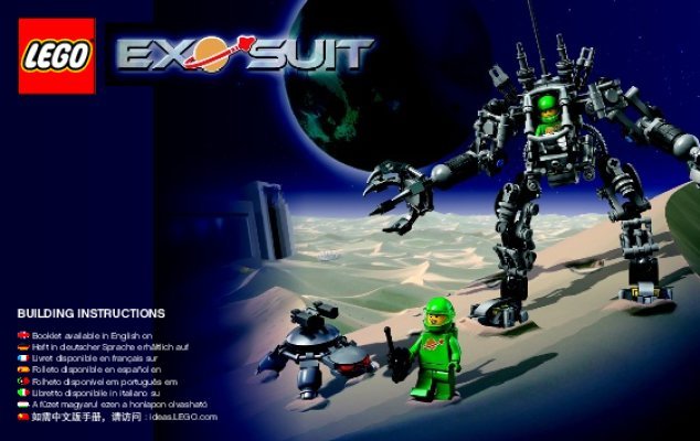 Notice / Instructions de Montage - LEGO - Ideas - 21109 - Robot Exo: Page 1