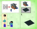 Notice / Instructions de Montage - LEGO - Minecraft - 21113 - La grotte: Page 3