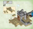 Notice / Instructions de Montage - LEGO - Minecraft - 21121 - L'avant-poste dans le désert: Page 47