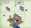 Notice / Instructions de Montage - LEGO - Minecraft - 21121 - L'avant-poste dans le désert: Page 62