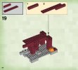 Notice / Instructions de Montage - LEGO - Minecraft - 21122 - La forteresse du Nether: Page 66