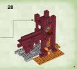 Notice / Instructions de Montage - LEGO - Minecraft - 21122 - La forteresse du Nether: Page 81