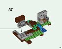 Notice / Instructions de Montage - LEGO - Minecraft - 21123 - Le Golem de fer: Page 43