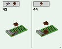 Notice / Instructions de Montage - LEGO - Minecraft - 21123 - Le Golem de fer: Page 47