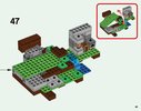 Notice / Instructions de Montage - LEGO - Minecraft - 21123 - Le Golem de fer: Page 49