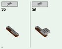 Notice / Instructions de Montage - LEGO - Minecraft - 21123 - Le Golem de fer: Page 42