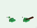 Notice / Instructions de Montage - LEGO - Minecraft - 21125 - La cabane dans l'arbre de la jungle: Page 13