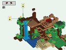 Notice / Instructions de Montage - LEGO - Minecraft - 21125 - La cabane dans l'arbre de la jungle: Page 21