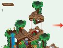 Notice / Instructions de Montage - LEGO - Minecraft - 21125 - La cabane dans l'arbre de la jungle: Page 40