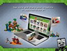 Notice / Instructions de Montage - LEGO - Minecraft - 21125 - La cabane dans l'arbre de la jungle: Page 43