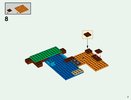 Notice / Instructions de Montage - LEGO - Minecraft - 21125 - La cabane dans l'arbre de la jungle: Page 17