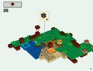 Notice / Instructions de Montage - LEGO - Minecraft - 21125 - La cabane dans l'arbre de la jungle: Page 39