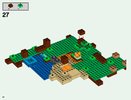 Notice / Instructions de Montage - LEGO - Minecraft - 21125 - La cabane dans l'arbre de la jungle: Page 40