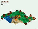 Notice / Instructions de Montage - LEGO - Minecraft - 21125 - La cabane dans l'arbre de la jungle: Page 41