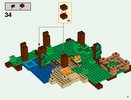 Notice / Instructions de Montage - LEGO - Minecraft - 21125 - La cabane dans l'arbre de la jungle: Page 47