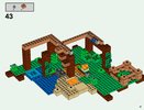 Notice / Instructions de Montage - LEGO - Minecraft - 21125 - La cabane dans l'arbre de la jungle: Page 57