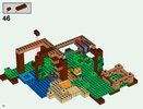 Notice / Instructions de Montage - LEGO - Minecraft - 21125 - La cabane dans l'arbre de la jungle: Page 60