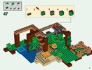 Notice / Instructions de Montage - LEGO - Minecraft - 21125 - La cabane dans l'arbre de la jungle: Page 61