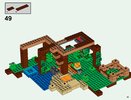 Notice / Instructions de Montage - LEGO - Minecraft - 21125 - La cabane dans l'arbre de la jungle: Page 63