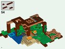 Notice / Instructions de Montage - LEGO - Minecraft - 21125 - La cabane dans l'arbre de la jungle: Page 70