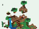 Notice / Instructions de Montage - LEGO - Minecraft - 21125 - La cabane dans l'arbre de la jungle: Page 3