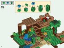 Notice / Instructions de Montage - LEGO - Minecraft - 21125 - La cabane dans l'arbre de la jungle: Page 18